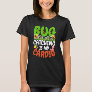 Camiseta Inseto Ciência Bug Catching é meu Cardio 14