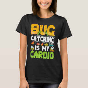 Camiseta Inseto Ciência de insetos A captura de insetos é