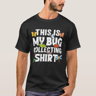 Camiseta Inseto Ciência de Insetos Este é Meu Traje de Cole