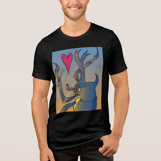 Camiseta inseto de amor (Frente)