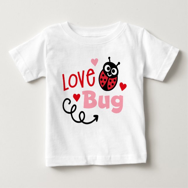 Camiseta Inseto de amor Ladybug (Frente)