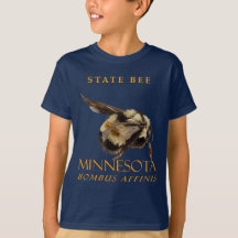 Inseto do Território de Minnesota O Abelha Manchad