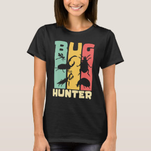 Camiseta Inseto Hunter Entomologista Insetos para Meninas