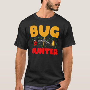 Camiseta Inseto Hunter Ladybugs Dragonfly Bee Inseto Beetle