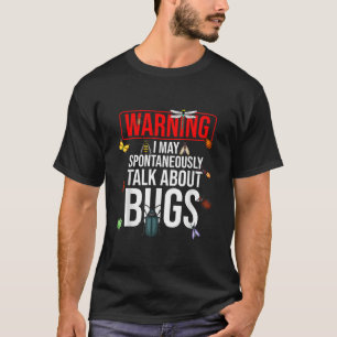 Camiseta Inseto infantil - Engraçado Presente para Meninos