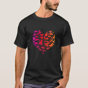 Camiseta Inseto Insetos Entomologista Cardíaco