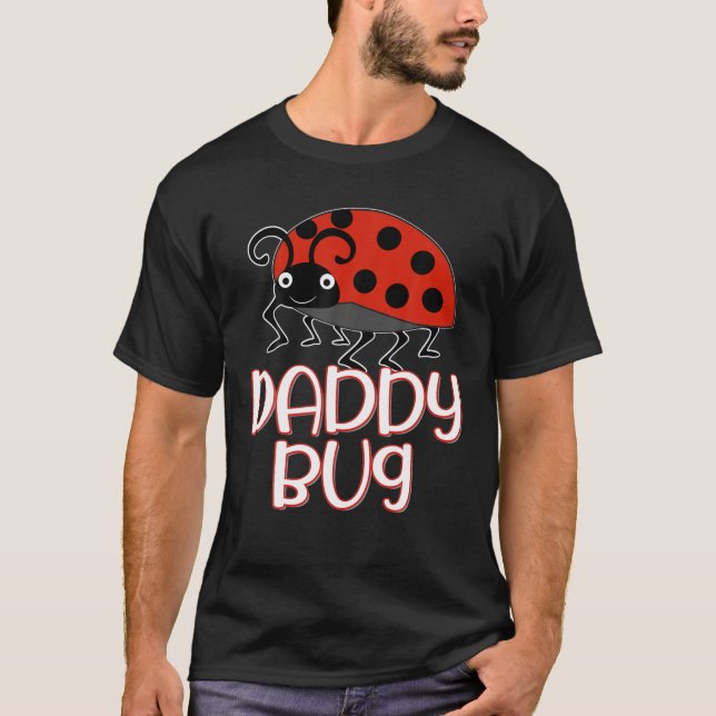 Camiseta Inseto Ladybug Beetle Insect Amantes Gráfico Cute  (Frente)