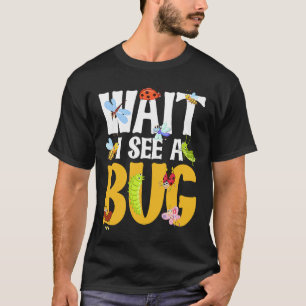 Camiseta Inseto Lover Insect Science Wait Eu vejo um Inseto