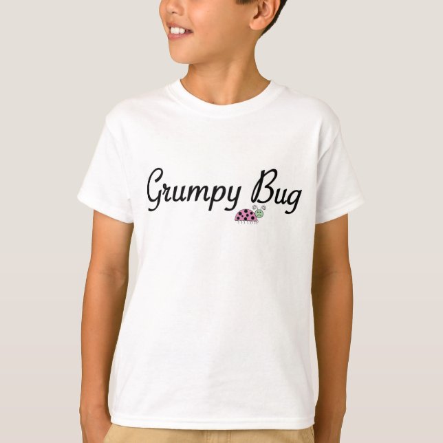 Camiseta Inseto rabugento (Frente)