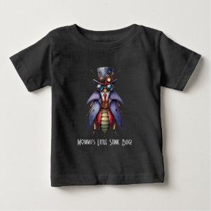 Camiseta Inseto Steampunk - Pequeno Besouro Fedorento da Ma