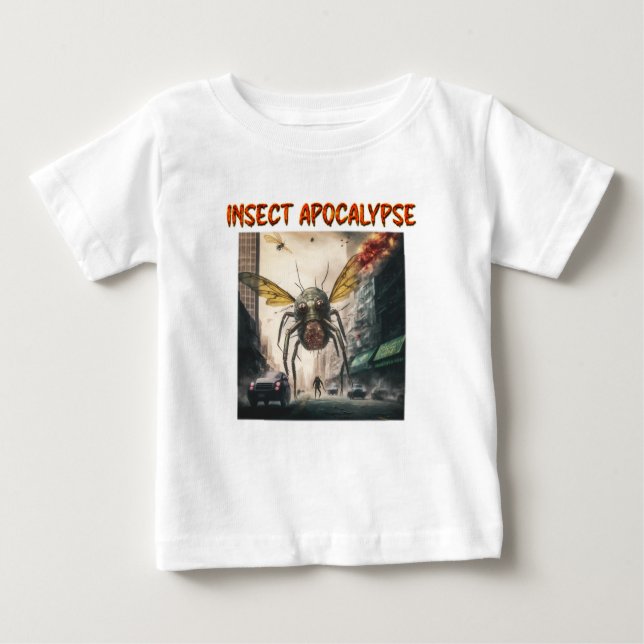 Camiseta Insetos Apocalypse Baby Fine Jersey (Frente)