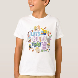 Camiseta INSETOS BUNNY BUILDERS™| Desenho "Construir Este V