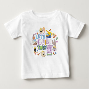 Camiseta INSETOS BUNNY BUILDERS™ Desenho "Construir Este V