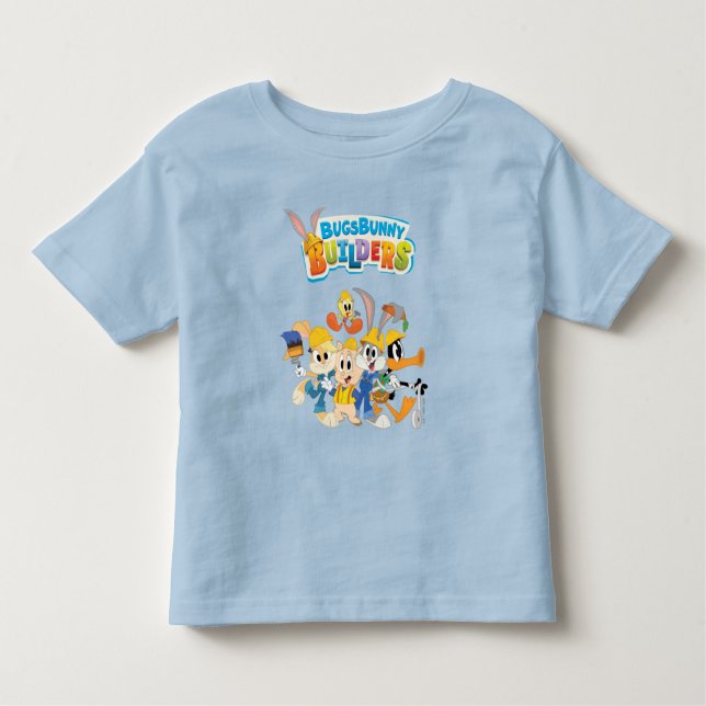 Camiseta INSETOS BUNNY BUILDERS™| Grupo Looney Builders (Frente)