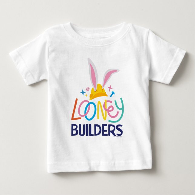 Camiseta INSETOS BUNNY BUILDERS™| Logotipo empilhado do dur (Frente)