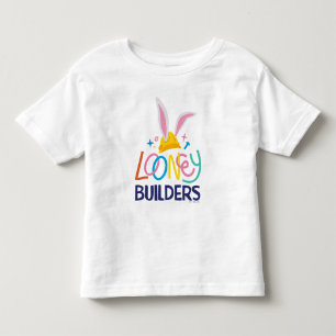 Camiseta INSETOS BUNNY BUILDERS™  Logotipo empilhado do dur