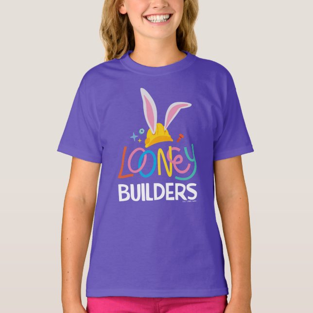 Camiseta INSETOS BUNNY BUILDERS™| Logotipo empilhado do dur (Frente)
