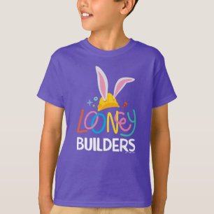 Camiseta INSETOS BUNNY BUILDERS™ Logotipo empilhado do dur