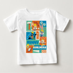 Camiseta INSETOS BUNNY BUILDERS™ Padrão de Grade de Caract