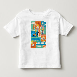 Camiseta INSETOS BUNNY BUILDERS™ Padrão de Grade de Caract