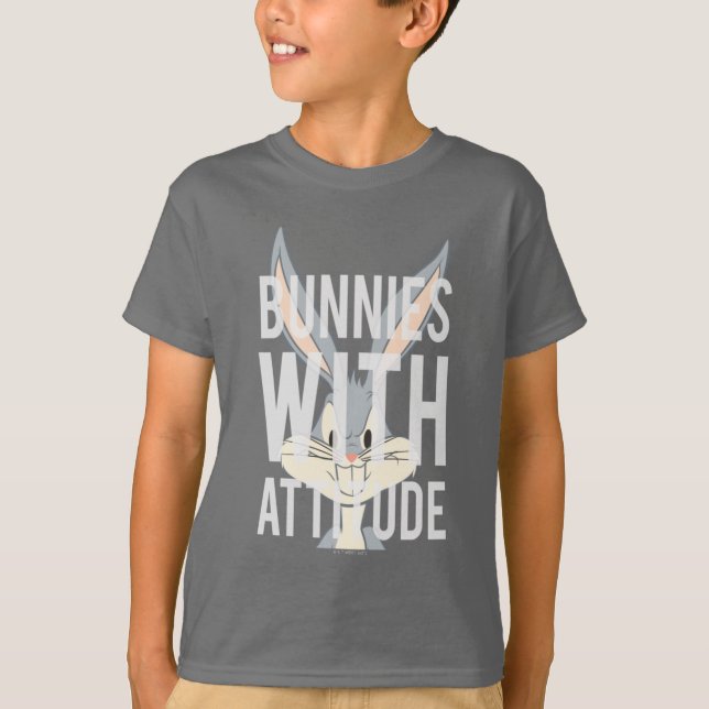 Camiseta INSETOS BUNNY™ Bunnies com atitude (Frente)