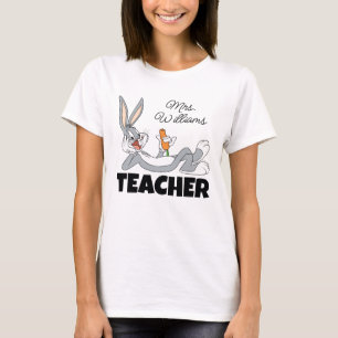 Camiseta INSETOS BUNNY™ Deitando Comendo Professor De Cenou
