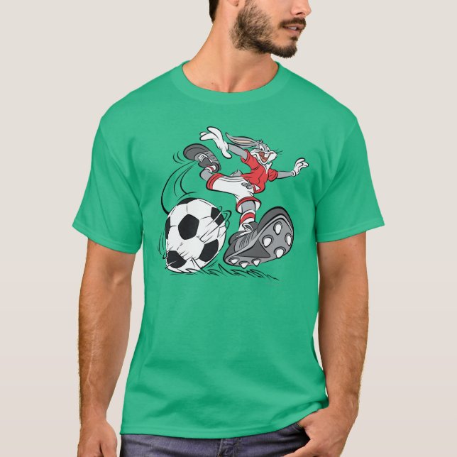 Camiseta INSETOS BUNNY™ Jogando futebol (Frente)