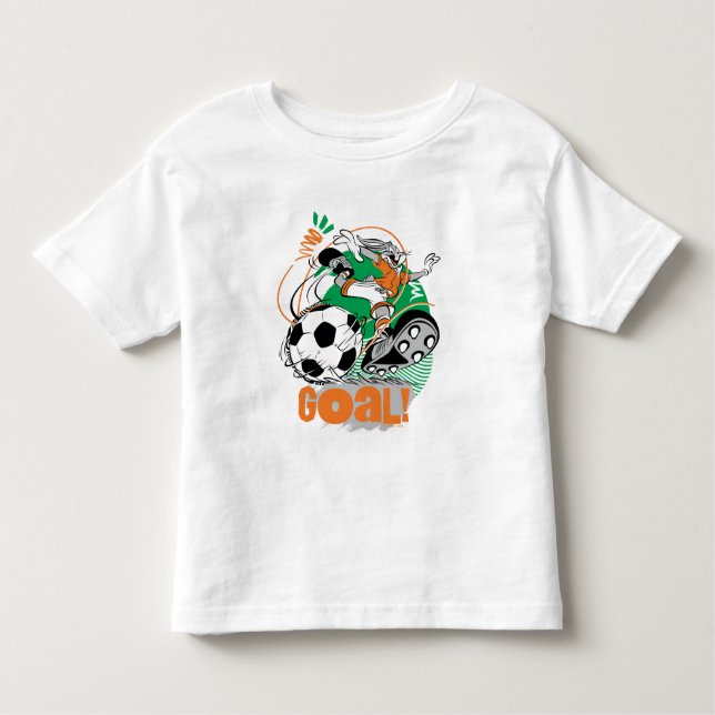 Camiseta INSETOS BUNNY™ Kicking Soccer Gol (Frente)