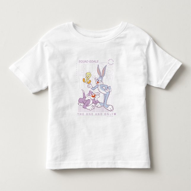 CAMISETA INSETOS BUNNY™, TWEETY™, CIDADÃOS SYLVESTER™ (Frente)