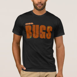 Camiseta Insetos de Código de Idioma de Programação do Cobo