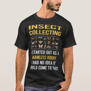 Camiseta Insetos de Hobby Sem Danos Colecionando Insetos In