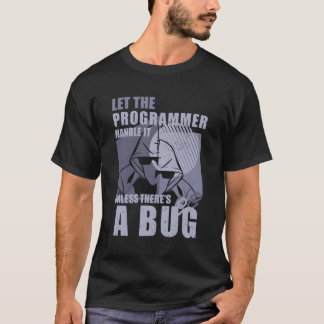 Camiseta Insetos de programação Codificação do Nerd do comp