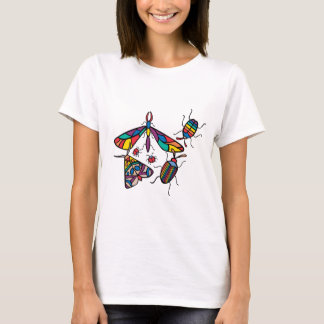 Camiseta Insetos do arco-íris!