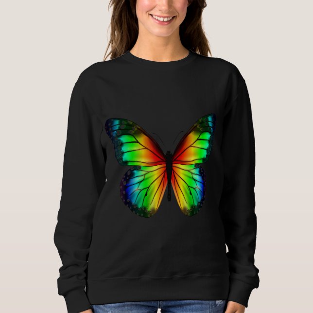 Camiseta Insetos e borboletas coloridos (Frente)