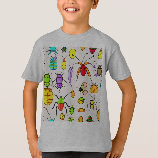 Camiseta Insetos e Insetos (Frente)