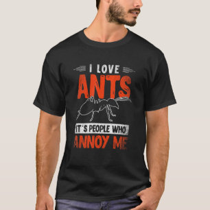 Camiseta Insetos Entomologia Ideia Natureza Animal Formigas
