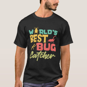 Camiseta Insetos Entomologistas de Caça-Insetos do Mundo pa
