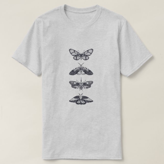 Camiseta Insetos Esvoaçantes (Frente do Design)