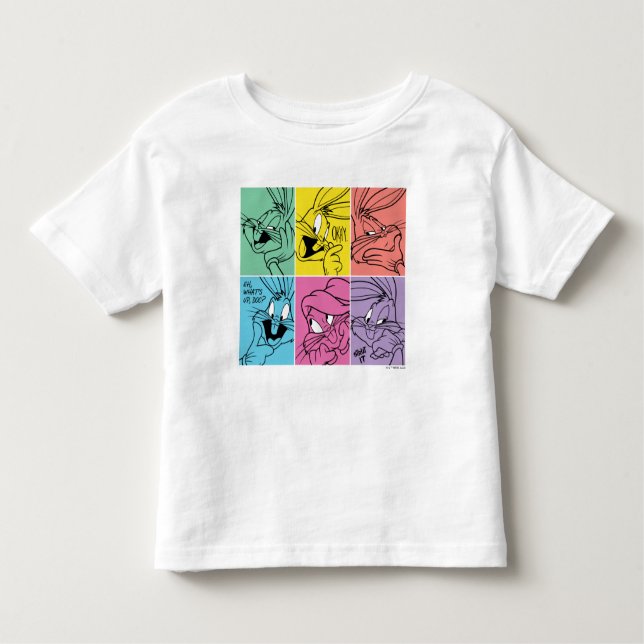 Camiseta INSETOS - Expressões BUNNY™ Color Block (Frente)
