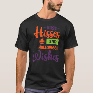 Camiseta Insetos Hisses deseja belo Dia das Bruxas para hom