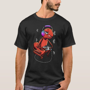 Camiseta Insetos para Jogar Videos games Jogando Jogos Inse