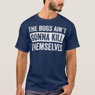 Camiseta Insetos Técnicos De Controle De Pest Do Exterminad