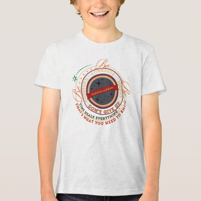 Camiseta Insígnia Circular Regras do Papai (Frente)