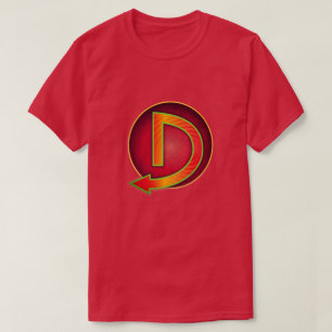 Camiseta Insígnia "D" Super Hero