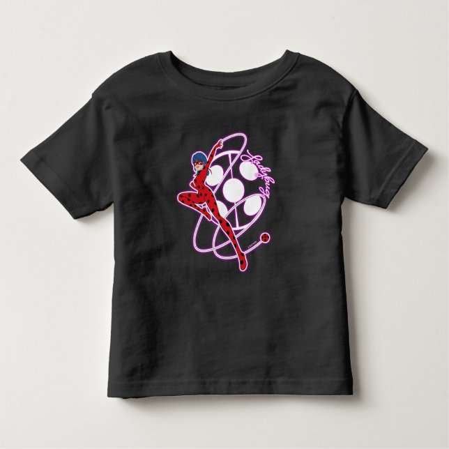 Camiseta Insígnia da Ladybug Milagrosa (Frente)