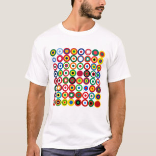 Camiseta Insígnia das forças aéreas nacionais - Rodas da Fo