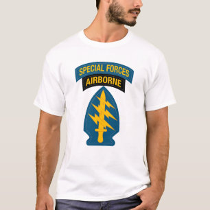 Camiseta Insígnia das Forças Especiais Tab Aerotransportado