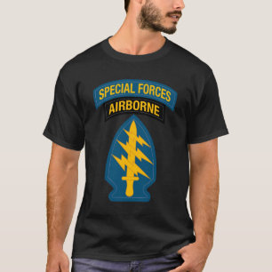 Camiseta Insígnia das Forças Especiais Tab Aerotransportado
