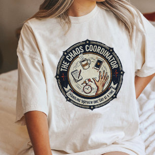 Camiseta Insígnia de Manipulador de Caos do Coordenador