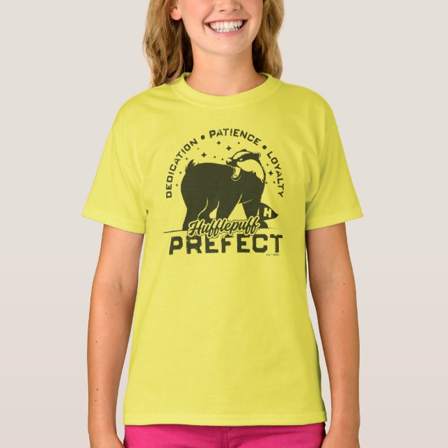 Camiseta Insígnia de Monitor de HUFFLEPUFF™ (Frente)